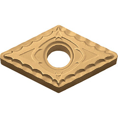 DNMG 432 XQ TN60, 1/32″ Corner Radius, 3/16″ Thick, 1/2″ Inscribed Circle, TiCN/NbC, Diamond, Turning Indexable Insert - Exact Industrial Supply