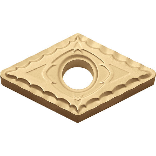 DNMG 432 XQ PV90, 1/32″ Corner Radius, 3/16″ Thick, 1/2″ Inscribed Circle, TiN, 55 Degree Diamond, Turning Indexable Insert