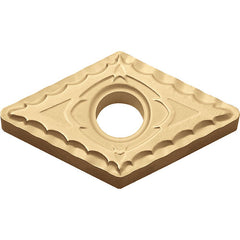 DNMG 431 XQ CA025P, 1/64″ Corner Radius, 3/16″ Thick, 1/2″ Inscribed Circle, TiCl2O3/TiN, 55 Degree Diamond, Turning Indexable Insert