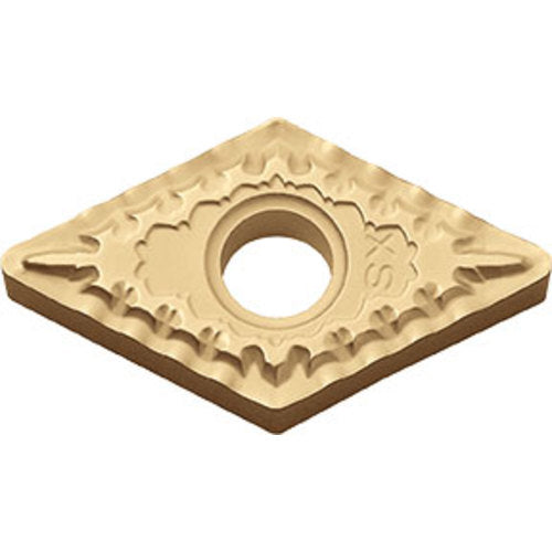 DNMG 432 XS PV710, 1/32″ Corner Radius, 3/16″ Thick, 1/2″ Inscribed Circle, TiCN (MEGACOAT NANO), 55 Degree Diamond, Turning Indexable Insert