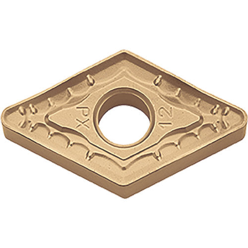 DNMM 434 PX CA025P, 1/16″ Corner Radius, 3/16″ Thick, 1/2″ Inscribed Circle, TiCl2O3/TiN, 55 Degree Diamond, Turning Indexable Insert