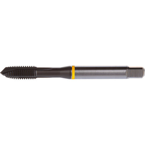 ‎1/4-20 3 Flute H5 HSS-E PM DIN ANSI Machine Tap - Yellow Shark for Low Alloy Steels - Plug Style E-code # E8091/4 - Americas Industrial Supply