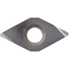 DPET 32502 FSF PR1725, 0.004″ Corner Radius, 5/32″ Thick, 3/8″ Inscribed Circle, MEGACOAT NANO PLUS, 55 Degree Diamond, Turning Indexable Insert