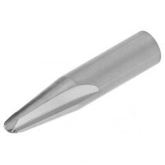 3/16" SH-2" OAL - 14°-Die Sinking Cutters-2 FL - Americas Industrial Supply