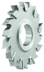 4 x 3/4 x 1-1/4 - Cobalt - Staggered Tooth Milling Cutter - 18T - TiN Coated - Americas Industrial Supply