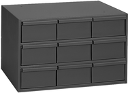 10-7/8 x 11-5/8 x 17-1/4'' (9 Compartments) - Steel Modular Parts Cabinet - Americas Industrial Supply