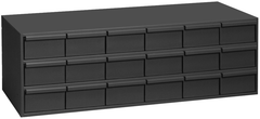 10-7/8 x 11-5/8 x 33-3/4'' (18 Compartments) - Steel Modular Parts Cabinet - Americas Industrial Supply