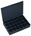 18 x 12 x 3'' - 24 Compartment Steel Boxes - Americas Industrial Supply