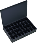 18 x 12 x 3'' - 32 Compartment Steel Boxes - Americas Industrial Supply