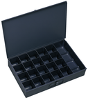 18 x 12 x 3'' - 21 Compartment Steel Boxes - Americas Industrial Supply