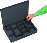 18 x 12 x 3'' - Adjustable Compartment Box - Americas Industrial Supply