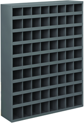 42 x 12 x 33-3/4'' (72 Compartments) - Steel Compartment Bin Cabinet - Americas Industrial Supply