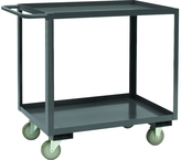 Stock Cart - 36"W X 24"D X 35"H - Gray - Americas Industrial Supply