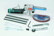 #15006 - 1/2 x 12'' Belt Size - Mini Dynafile Air Abrasive Belt Machine Kit - Americas Industrial Supply