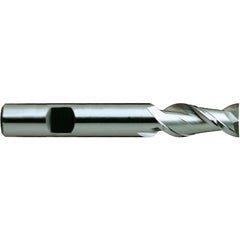 10 × 10 × 50 × 100 mm 2 Flute Square End Carbide End Mill-Plain Shank