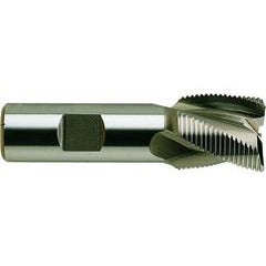 3/4 X 3/4 X 3/4 X 2-7/8 4Fl Stub CC Fine Rougher M42 TiAlN-Futura Coated - Americas Industrial Supply