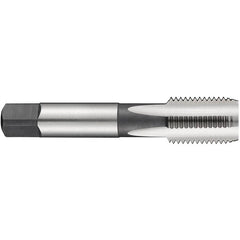 ‎1/4-19 Rc HSS Machine Tap Straight Flute-Bright ISO 2284 E-code # E5501/4 - Exact Industrial Supply