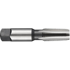 ‎1/2-14 NPT HSS Machine Tap-Straight Flute-Bright E-code # E7101/2 - Exact Industrial Supply