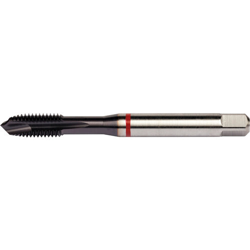 ‎#6-32 3 Flute H2 HSS-E PM DIN ANSI Machine Tap - Red Shark for Alloy Steels - Plug Style E-code # E8116-32 - Americas Industrial Supply