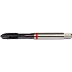 ‎#8-32 3 Flute H3 HSS-E PM DIN ANSI Machine Tap - Red Shark for Alloy Steels - Plug Style E-code # E8118-32 - Americas Industrial Supply