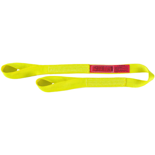 EE1601NTX5 1″ × 5' Eye and Eye 1-Ply Web Nylon Sling - Americas Industrial Supply