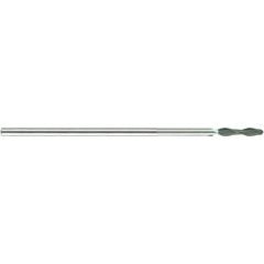 1/8 X 1/8 X 5/8 X 1 X 4 X .120 2Fl Long Reach H-30 Ball Diamond Coated - Americas Industrial Supply