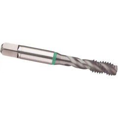‎8-32 Dia-H3-2 FL-Std Spiral FL Tap - Green Ring - Americas Industrial Supply