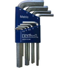 9PC MM BRIGHT HEXL SET - Americas Industrial Supply