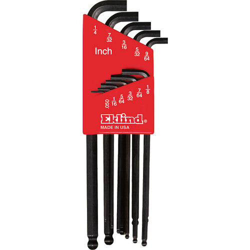 11PC STUBY BALL-HEX-L SET - Americas Industrial Supply