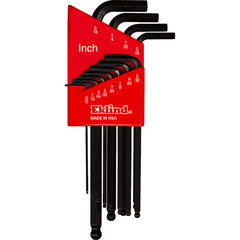 12PC BALL-HEX-L KEY SET - Americas Industrial Supply