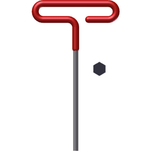 5/16″ T-Handle-6″ Arm Length - Hex Driver with Cushion Grip - Americas Industrial Supply