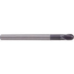 3/32 × 1/4 × 3/32(3/16) × 2″ X-Power 2Fl 15? Stub Ball Nose End Mill