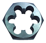 30.0 x 1.50 Carbon Steel Metric Thread Hexagon Die - Americas Industrial Supply