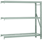 72 x 18 x 72" - Shelving Add-On Unit (Silver) - Americas Industrial Supply