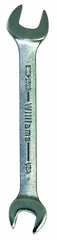 30.0 x 32mm - Chrome Satin Finish Open End Wrench - Americas Industrial Supply