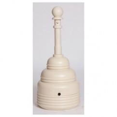 4 GAL SAFESMOKER RECEPTACLE BEIGE - Americas Industrial Supply