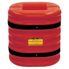 10" COLUMN PROTECTOR RED 24" HIGH - Americas Industrial Supply
