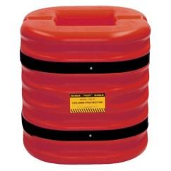 6" COLUMN PROTECTOR RED 24" HIGH - Americas Industrial Supply