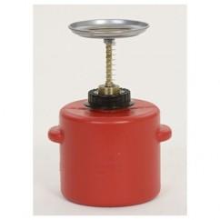 2 QT POLY SAFETY PLUNGER CAN - Americas Industrial Supply