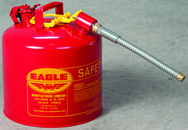 #U251S; 5 Gallon Capacity - Type II Safety Can - Americas Industrial Supply