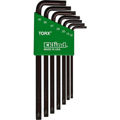 Eklind 7 Pieces Torx Long Hex L-key Set T10-T40 holder - Americas Industrial Supply