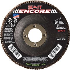 4-1/2 × 7/8 40 GRIT SAIT FLAP WHL - Americas Industrial Supply