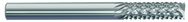 1/4 x 1 x 1/4 x 3 Solid Carbide Router - End Mill Style - Americas Industrial Supply