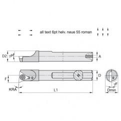 FCBI25045L CARBIDE SHANK BORING BAR - Americas Industrial Supply