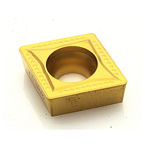 CCMT 32.51 R52 PT1115, 0.016'Ä≥ Corner Radius, 0.156'Ä≥ Thick, 3/8'Ä≥ Inscribed Circle, TiN|TiCN|Al2O3|TiN, Diamond, Turning Indexable Insert - Americas Industrial Supply