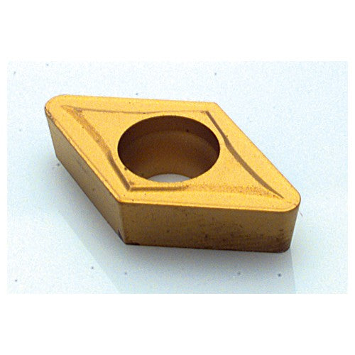 DCMT 32.53 M51 PT1115, 0.047'Ä≥ Corner Radius, 0.156'Ä≥ Thick, 3/8'Ä≥ Inscribed Circle, TiN|TiCN|Al2O3|TiN, Diamond, Turning Indexable Insert - Americas Industrial Supply