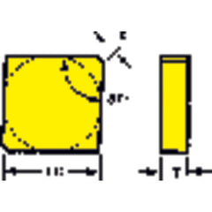 NNC 63N2 Grade PC5M - Milling Insert - Americas Industrial Supply