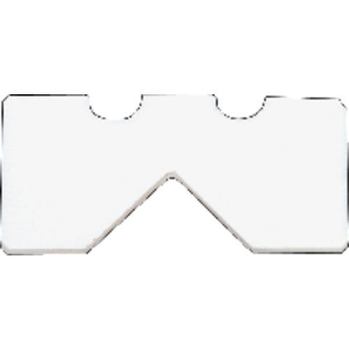 Deburring Blade, HSS, V-Shaped for Ceramic - Americas Industrial Supply