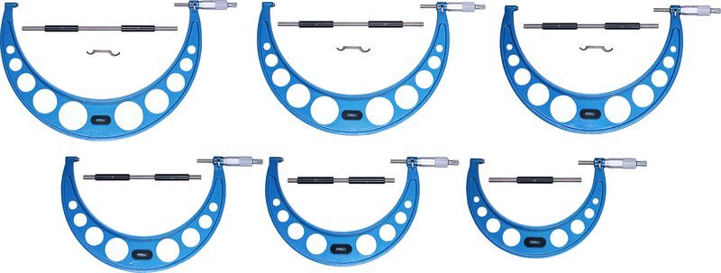 0 - 6" .0001" Graduation Micrometer Set - Americas Industrial Supply