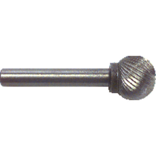 5/8 × 1/4″ SH Ball End Shape - HSS - Burr - Americas Industrial Supply